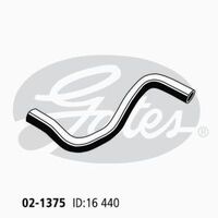 Heater Hose Gates 02-1375 for Toyota Yaris 1.3L 1.5L FWD Petrol