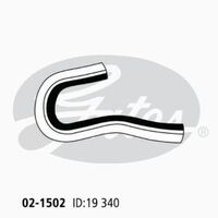 Heater Hose Gates 02-1502 for HOLDEN EPICA EP 2.5L 2007-2011 FWD PETROL