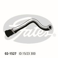 Heater Hose Gates 02-1527 For HOLDEN RODEO COLORADO 3.6L Petrol