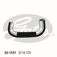 Heater Hose Gates 02-1531 for HOLDEN RODEO RA 2.4L 2003-2008 PETROL