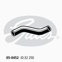 Radiator Hose Upper Gates 05-0452 for Toyota Hiace 1.6L Petrol