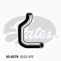 Radiator Hose Lower Gates 05-0579 for TOYOTA HIACE 2L 1977-1983 PETROL