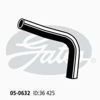 Radiator Hose Upper Gates 05-0632 for Toyota Landcruiser 3.4L 1980-1984 Diesel