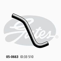 Upper Radiator Hose Gates 05-0663 For HOLDEN HSV TOYOTA PETROL