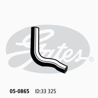 Upper Radiator Hose Gates 05-0865 For Toyota Hiace 1982-1989 Petrol