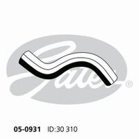 Upper Radiator Hose Gates 05-0931 For FORD MAZDA