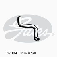 Radiator Hose Lower Gates 05-1014 for HYUNDAI EXCEL X-2 1.5L 1990-1995 PETROL