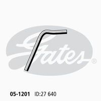 Radiator Hose Upper Gates 05-1201 for MITSUBISHI LANCER 1.5L 1988-1992