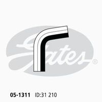 Radiator Hose Lower Gates 05-1311 for DAIHATSU FEROZA 1.6L 1988-1999 PETROL