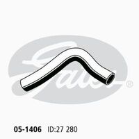 Radiator Hose Upper Gates 05-1406 for HONDA CIVIC 1.5L 1983-1987 PETROL