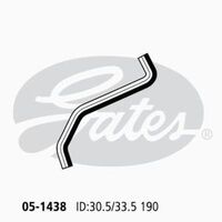 Radiator Hose Upper Gates 05-1438 for Holden Commodore VU Ute  3.8 Petrol