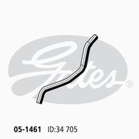 Radiator Hose Lower Gates 05-1461 For MITSUBISHI