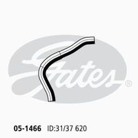 Upper Radiator Hose Gates 05-1466 For JEEP CHEROKEE XJ 4L 1994-2001 PETROL