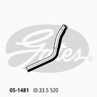 Radiator Hose Lower Gates 05-1481 For MIRSUBISHI