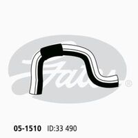 Upper Radiator Hose Gates 05-1510 For TOYOTA HILUX 2.7 PETROL