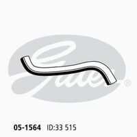 Radiator Hose Lower Gates 05-1564 for NISSAN BLUEBIRD U13 2000 SSS 2L 1991-1996 PETROL