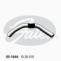 Radiator Hose Lower Gates 05-1644 for HONDA CITY VF 1.2L 1984-1986 PETROL