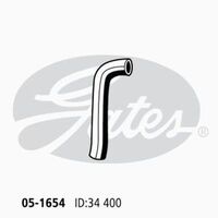 Radiator Hose Upper Gates 05-1654 for MITSUBISHI EXPRESS SF SG SJ WA 2.5L 1994-2003 DIESEL