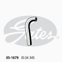 Radiator Hose Upper Gates 05-1679 for NISSAN/ DATSUN VANETTE C22 2L 1985-1994 DIESEL