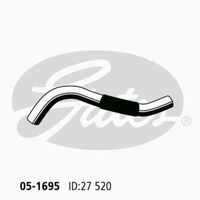 Radiator Hose Lower Gates 05-1695 for Toyota Paseo EL44 1.5L 1990-1995 Petrol