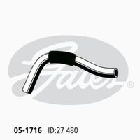 Radiator Hose Lower Gates 05-1716 for HOLDEN BARINA SUZUKI SWIFT VITARA PETROL