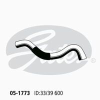 Radiator Hose Upper to 08/06 Gates 05-1773 for Nissan Patrol TY61, GU, Y61 C/Chassis D 4x4 3.0 Diesel-Ti ZD30DDTi