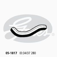 Radiator Hose Upper Gates 05-1817 for Ford Fairlane BF Sedan MPFi 4.0 Petrol Barra 190