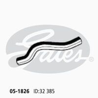 Radiator Hose Upper Gates 05-1826 For Toyota