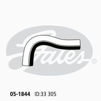 Radiator Hose Upper Gates 05-1844 for Nissan Stagea WC34 Wagon Turbo AWD 2.5 Petrol-T RB25DET