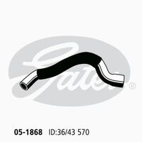 Lower Radiator Hose Gates 05-1868 For JEEP GRAND CHEROKEE 4L 1994-1999 PETROL