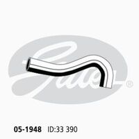 Radiator Hose Upper Gates 05-1948 for Suzuki Swift MZ, EZ Hatchback (RS 416) 1.6 Petrol M16A