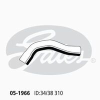 Radiator Hose Upper Gates 05-1966 for Ford Territory SX, SY SUV AWD 4.0 Petrol Barra 190