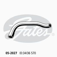 Radiator Hose Lower Gates 05-2027 for KIA K2700 K290 PREGIO DIESEL