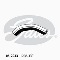 Radiator Hose Upper Gates 05-2033 for Toyota Hilux KUN16 C/Chassis D 3.0 Diesel 1KD-FTV