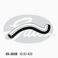 Radiator Hose Upper Gates 05-2038 for Toyota Rav 4 ACA33 2.4L 2005-2012 Petrol