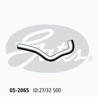 Radiator Hose Upper Gates 05-2065 for FORD FIESTA WS 1.6L 2008-2010 PETROL