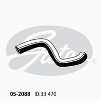 Radiator Hose Upper Gates 05-2088 for HOLDEN ASTRA AH 1.8L 2007-2010 PETROL