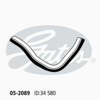 Radiator Hose Upper Gates 05-2089 for Mitsubishi Outlander ZG,ZH SUV (CW5W) 2.4 Petrol 4B12