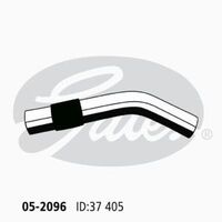 Radiator Hose Upper Gates 05-2096 For Toyota