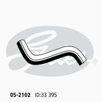 Radiator Hose Upper Gates 05-2102 for Toyota Hilux 3.4L 2001-2005 Petrol