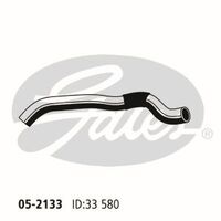 Radiator Hose Lower Gates 05-2133 for Toyota Landcruiser Prado 4L Petrol