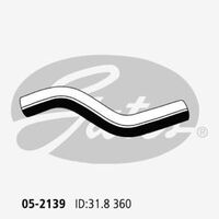 Radiator Hose Upper Gates 05-2139 for Kia Rio JB Sedan 1.6 Petrol G4ED