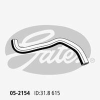 Radiator Hose Lower Gates 05-2154 For HYUNDAI ELANTRA i30 PETROL