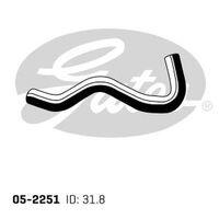 Radiator Hose Upper Gates 05-2251 For FORD TRANSIT VH VJ 2.4L DIESEL