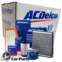 Service Filter Kit Oil Air Fuel ACK9 AcDelco For Ford Ranger PK Ute TDdi 2.5LTD - WLAT