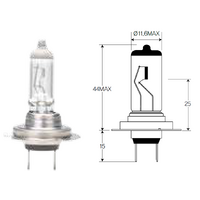 Globe H7 Headlamp 12V 55W Longlife ACH7LL AcDelco For Porsche Cayenne 9PA SUV GTS 4.8 4.8LTP - 2 M48.01