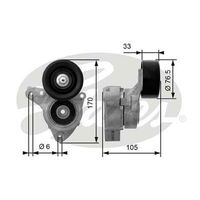 Tensioner Gates 38421