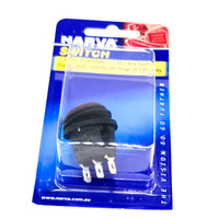 12V Led W/Proof Rocker - Red Narva 62039BL