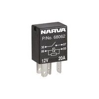 12V 4Pin 20A N/O Micro Relay 1 Narva 68062BL