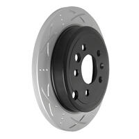 Brake Rotor Rear  Ultimate Slotted & Dimpled Bendix BR505-ULT for Ford Falcon BA Cab Chassis LPG 4.0LTP BARRA 156